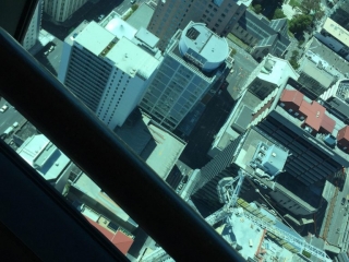 Sky Tower View View of the Auckland CBD from the Sky Tower Building