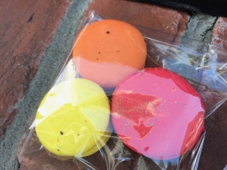Macaroons from Milse Three Macaroons I chose from Milse