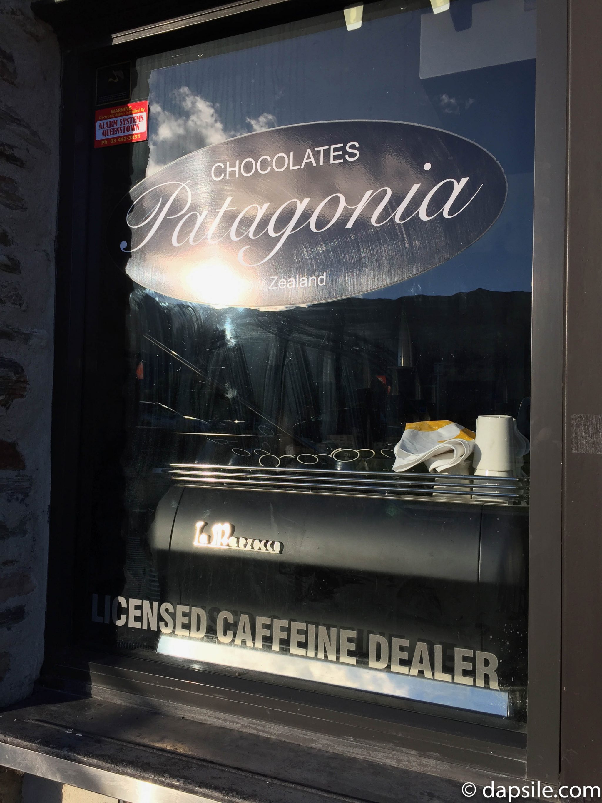 Patagonia Chocolates Shop Window