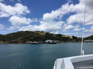 Riding the Ferry to Waiheke Island View While Riding the Ferry to Waiheke Island