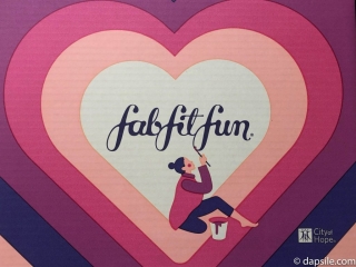 FabFitFun Fall 2019 Box FabFitFun Fall 2019 Heart on Box