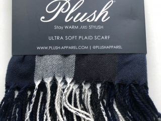 Plush Plaid Scarf Plush Plaid Scarf