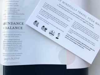 Anthropologie Travel Yoga Mat Anthropologie Travel Yoga Mat from FabFitFun Fall 2019 box